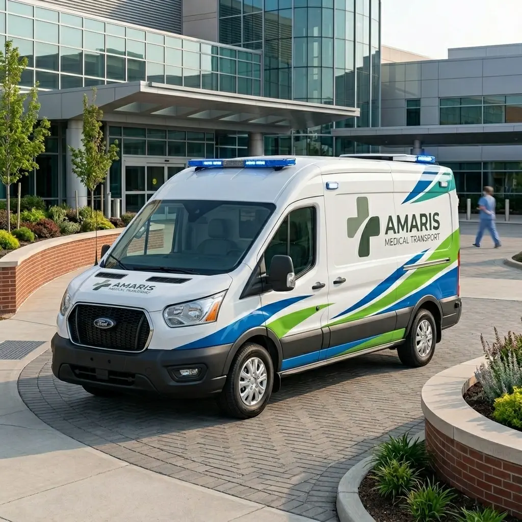 Amaris Medical Transport LLC Truck