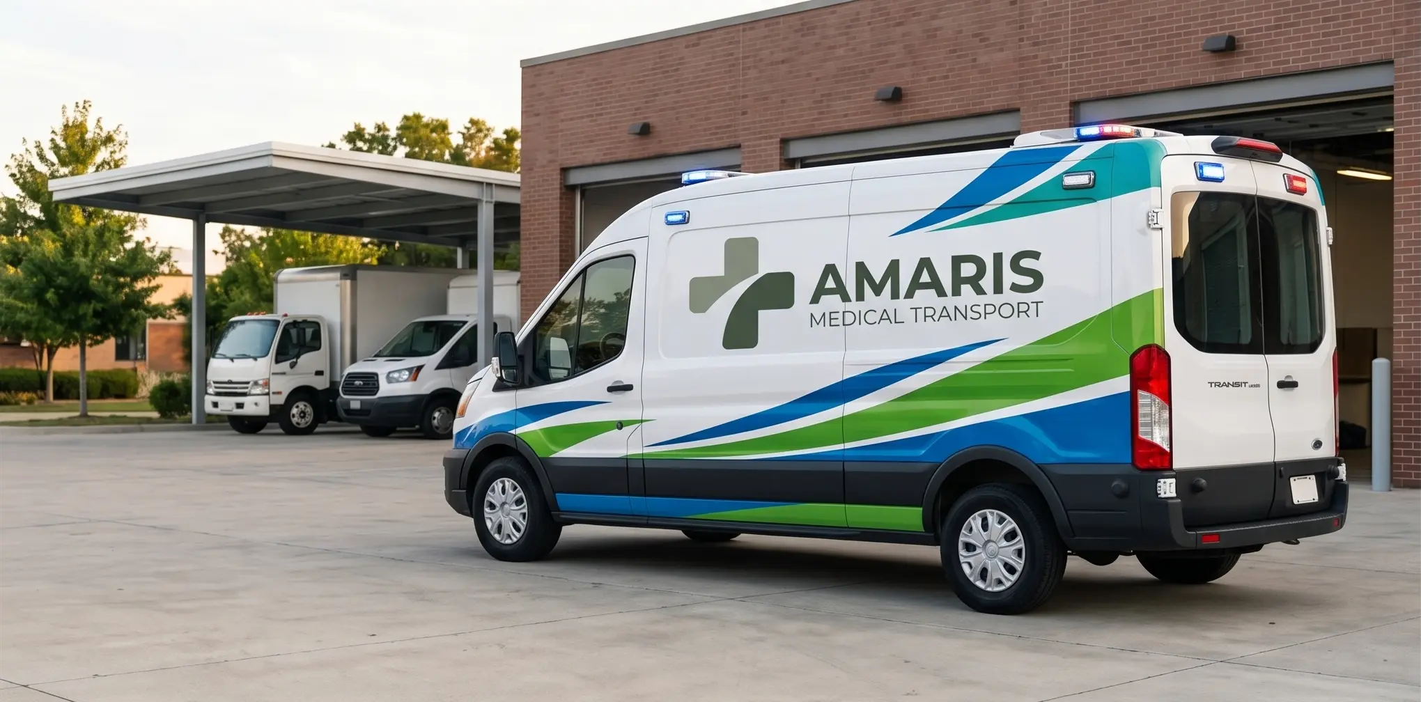 Amaris Medical Transport LLC Truck