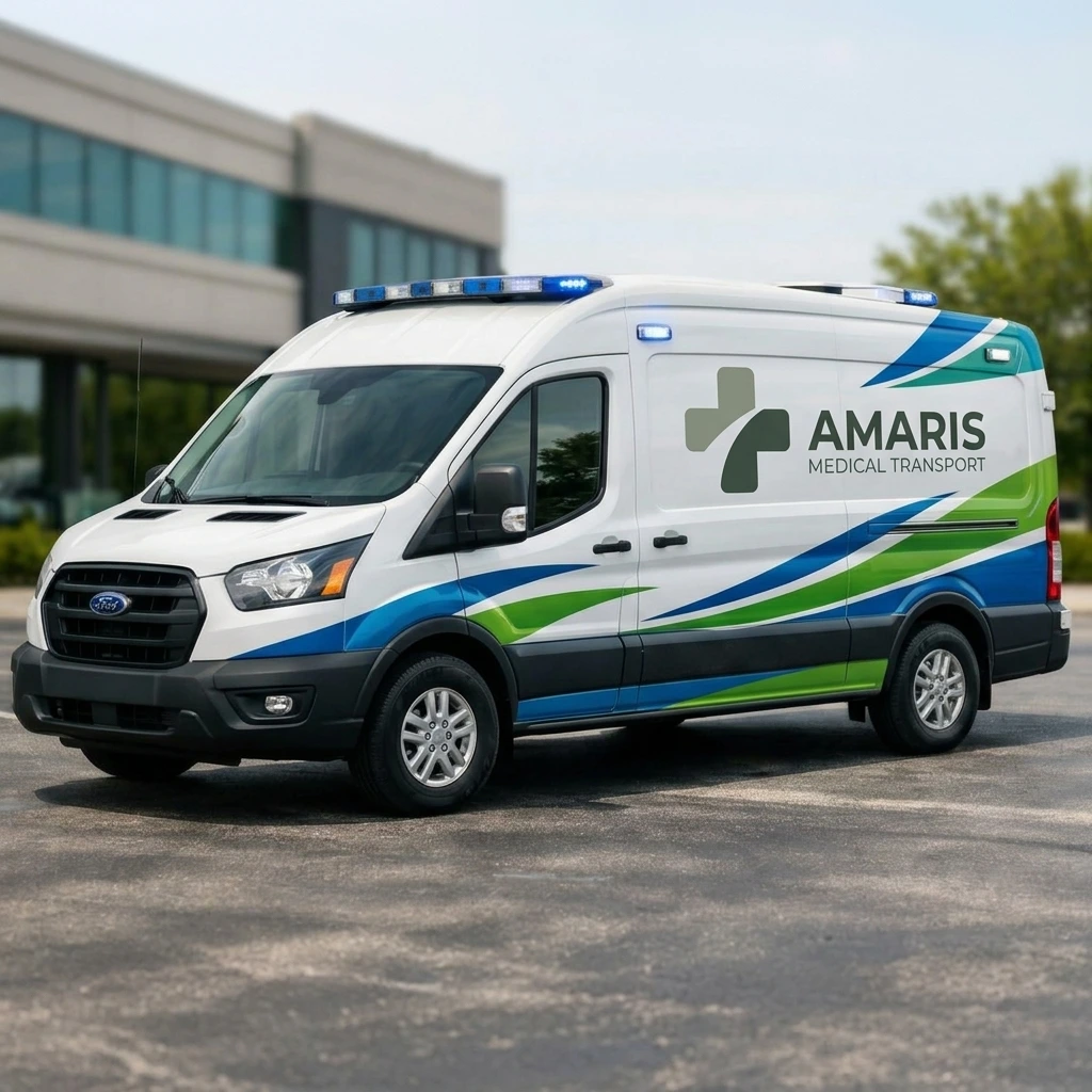 Amaris Medical Transport LLC Truck